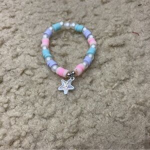 Kids Star Charm Beaded Bracelet - Multicolor